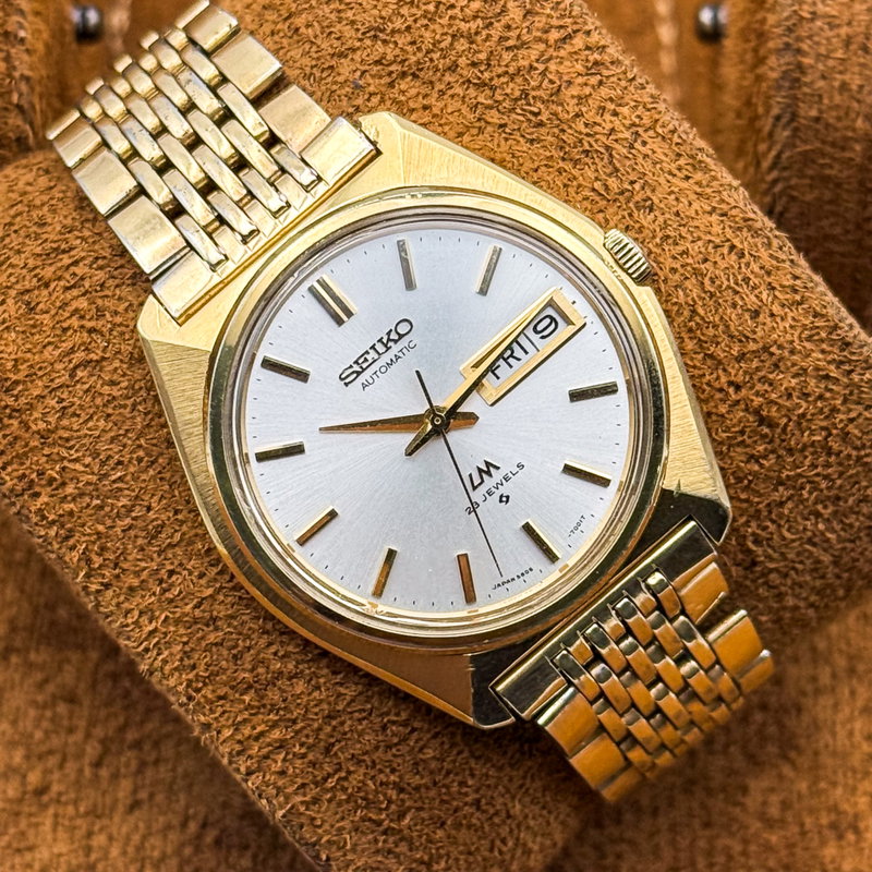 Seiko Seiko - Lord Matic 金月 (Kintsuki) – Golden Moon - No reserve price - 5606-7000 - Men - 1970 vintage watch - image 19