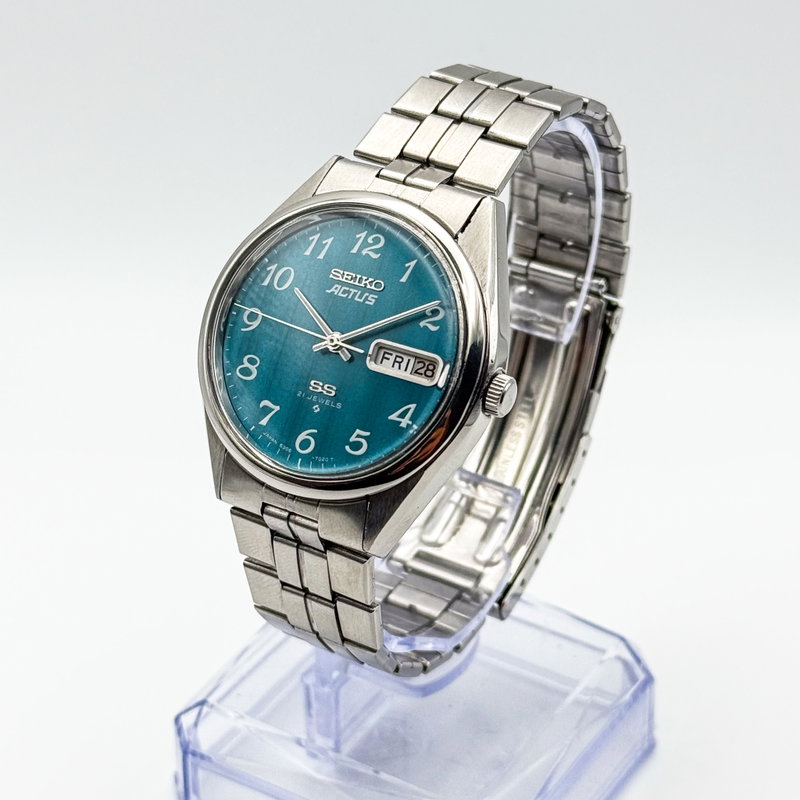 Seiko Seiko - Actus SS 繊影 – Senei – Delicate Shadow - No reserve price - 6306-7010 - Men - 1976 vintage watch - image 1