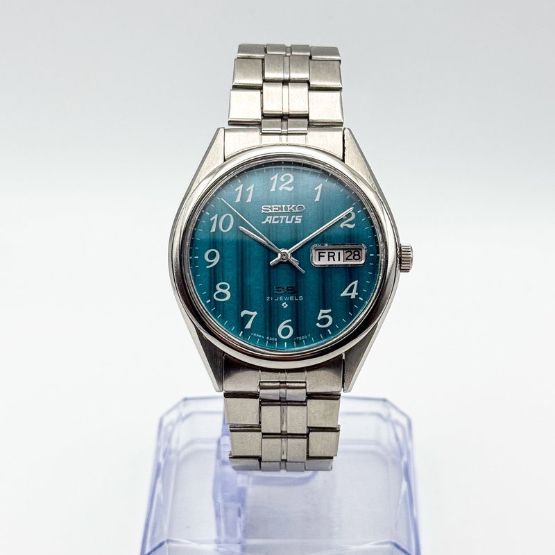 Seiko Seiko - Actus SS 繊影 – Senei – Delicate Shadow - No reserve price - 6306-7010 - Men - 1976 vintage watch - image 3