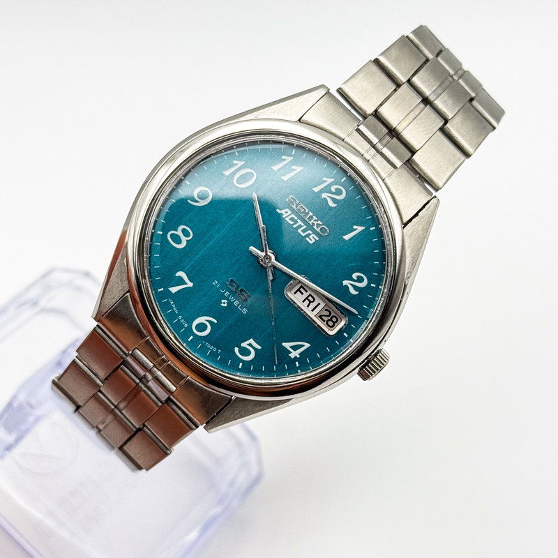 Seiko Seiko - Actus SS 繊影 – Senei – Delicate Shadow - No reserve price - 6306-7010 - Men - 1976 vintage watch - image 11