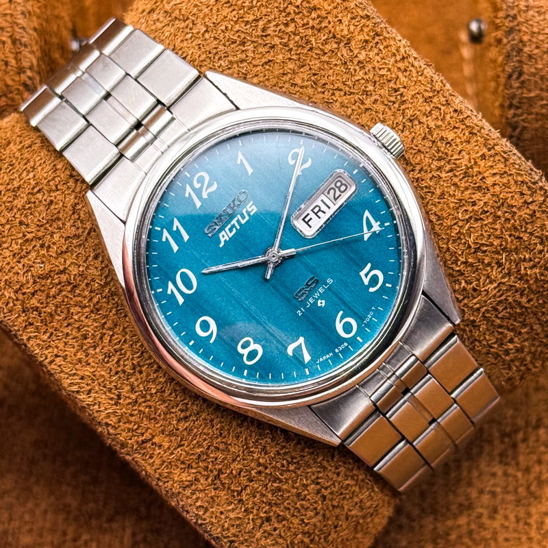 Seiko Seiko - Actus SS 繊影 – Senei – Delicate Shadow - No reserve price - 6306-7010 - Men - 1976 vintage watch - image 2