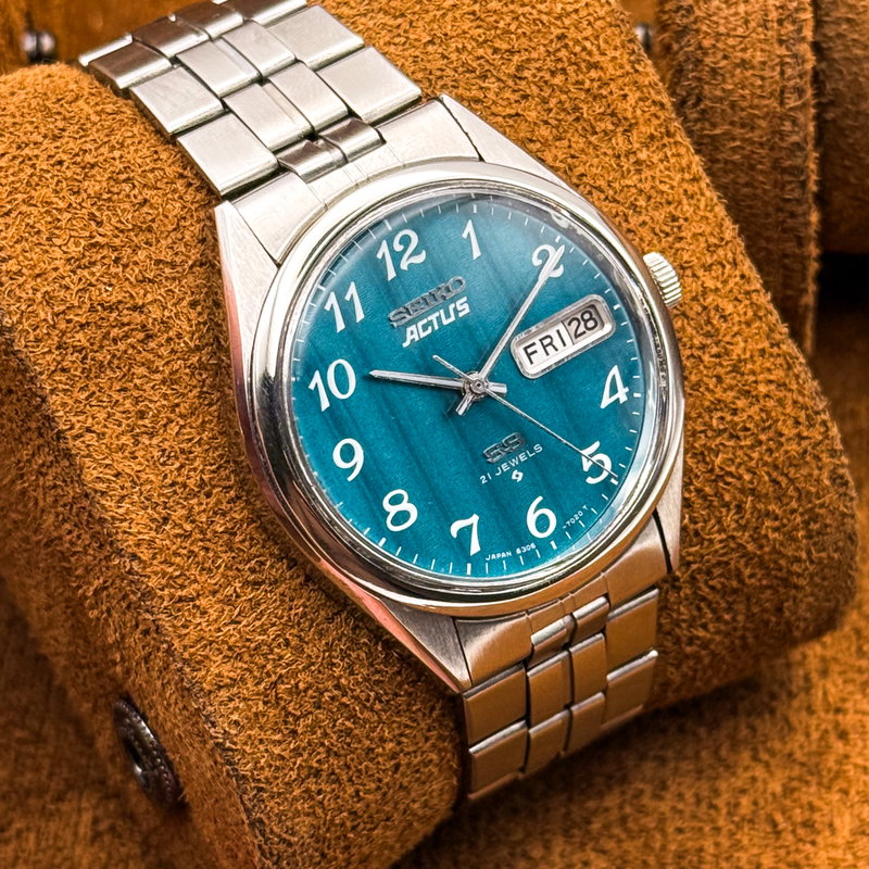 Seiko Seiko - Actus SS 繊影 – Senei – Delicate Shadow - No reserve price - 6306-7010 - Men - 1976 vintage watch - image 15