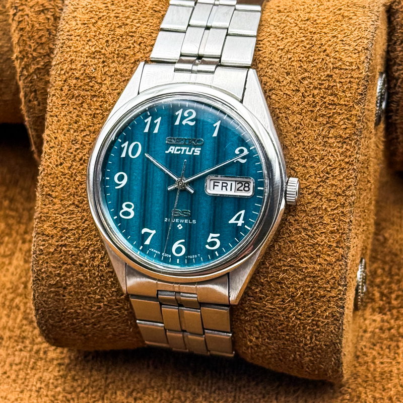Seiko Seiko - Actus SS 繊影 – Senei – Delicate Shadow - No reserve price - 6306-7010 - Men - 1976 vintage watch - image 16