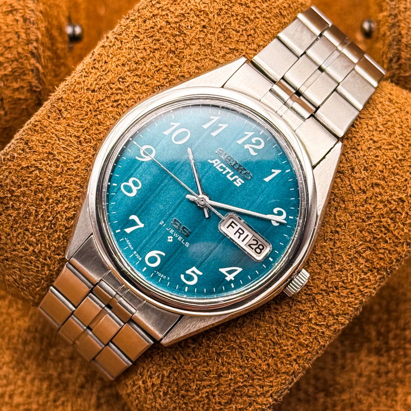 Seiko Seiko - Actus SS 繊影 – Senei – Delicate Shadow - No reserve price - 6306-7010 - Men - 1976 vintage watch - image 17