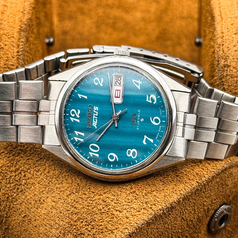 Seiko Seiko - Actus SS 繊影 – Senei – Delicate Shadow - No reserve price - 6306-7010 - Men - 1976 vintage watch - image 23