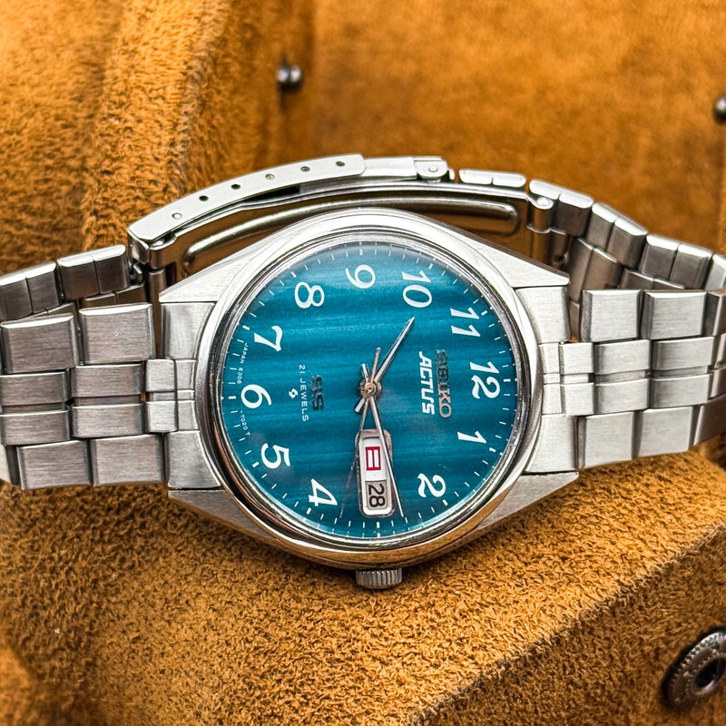 Seiko Seiko - Actus SS 繊影 – Senei – Delicate Shadow - No reserve price - 6306-7010 - Men - 1976 vintage watch - image 24