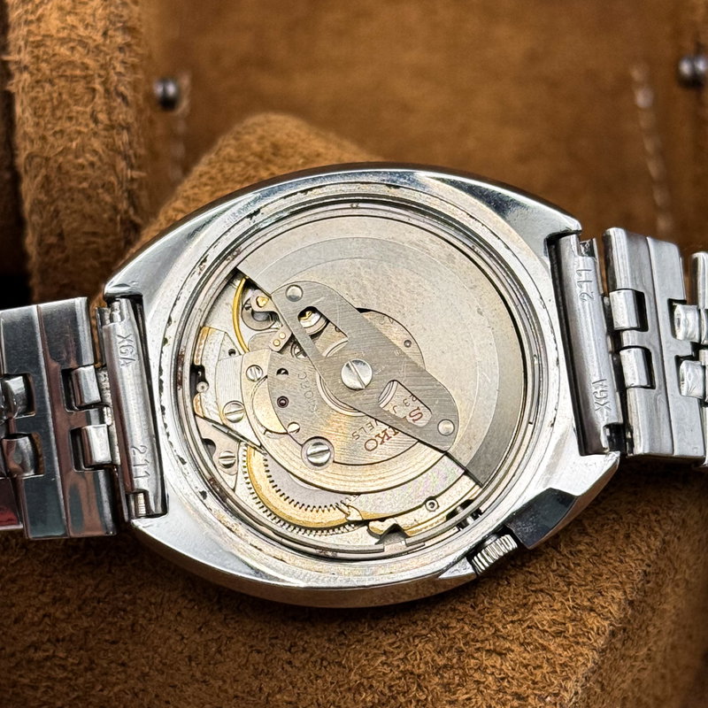 Seiko Seiko - 5 Actus SS "Charcoal Grey Sunburst" 微律 (Biritsu) – Subtle Rhythm - No reserve price - 6106-7590 - Men - 1972 vintage watch - image 9