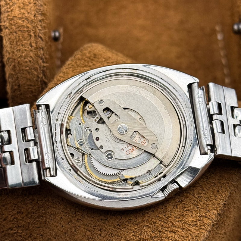Seiko Seiko - 5 Actus SS "Charcoal Grey Sunburst" 微律 (Biritsu) – Subtle Rhythm - No reserve price - 6106-7590 - Men - 1972 vintage watch - image 10