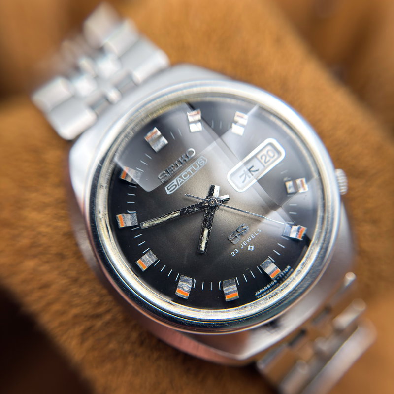 Seiko Seiko - 5 Actus SS "Charcoal Grey Sunburst" 微律 (Biritsu) – Subtle Rhythm - No reserve price - 6106-7590 - Men - 1972 vintage watch - image 23
