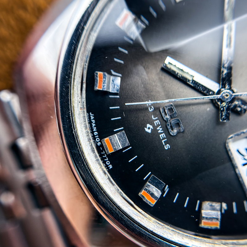 Seiko Seiko - 5 Actus SS "Charcoal Grey Sunburst" 微律 (Biritsu) – Subtle Rhythm - No reserve price - 6106-7590 - Men - 1972 vintage watch - image 25