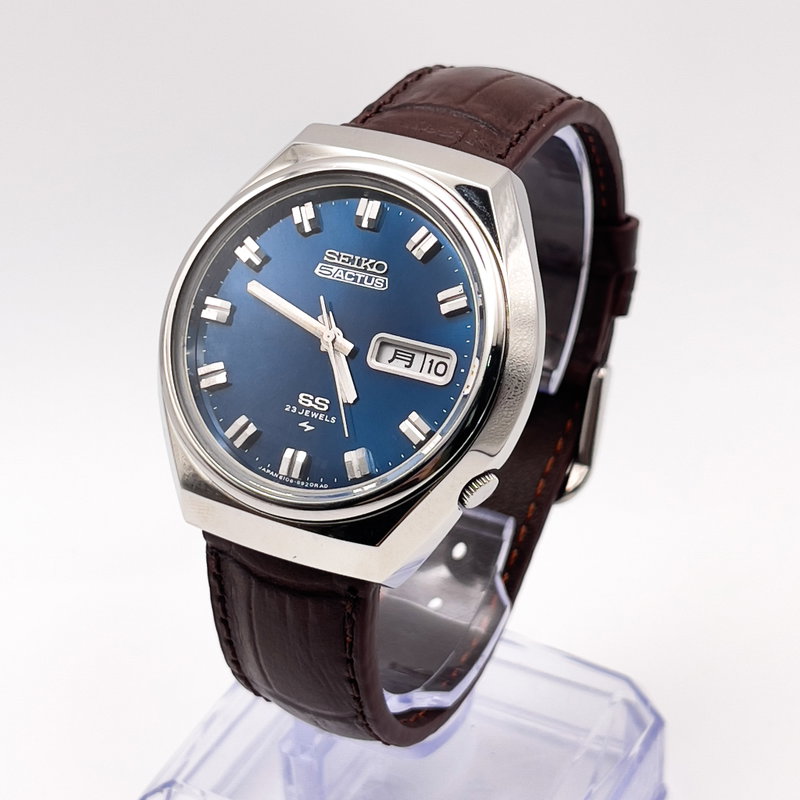 Seiko Seiko - 5 Actus SS [Near-Mint]  幻影 (Genei) – Phantom Shadow - No reserve price - 6106-8680 - Men - 1975 vintage watch - image 1