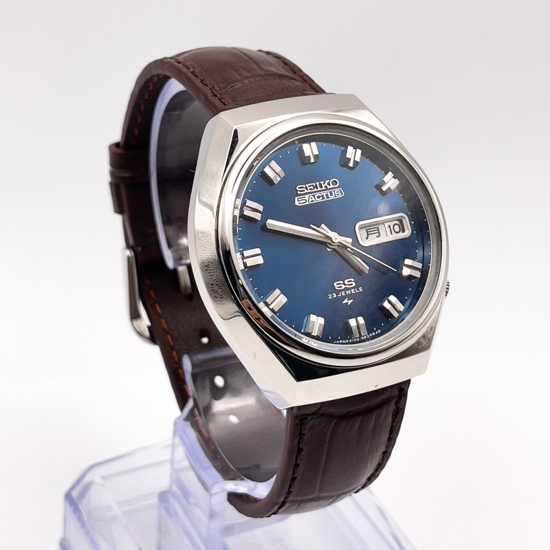 Seiko Seiko - 5 Actus SS [Near-Mint]  幻影 (Genei) – Phantom Shadow - No reserve price - 6106-8680 - Men - 1975 vintage watch - image 3