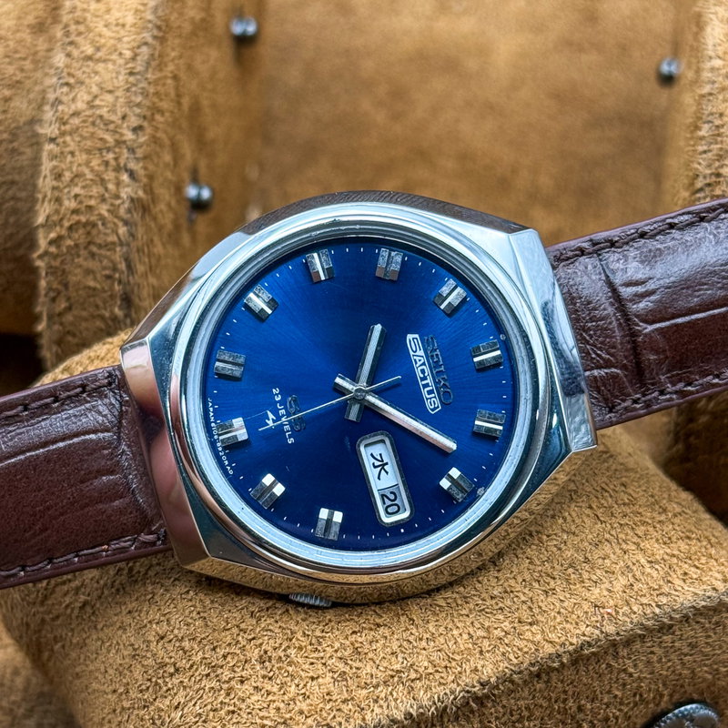Seiko Seiko - 5 Actus SS [Near-Mint]  幻影 (Genei) – Phantom Shadow - No reserve price - 6106-8680 - Men - 1975 vintage watch - image 8
