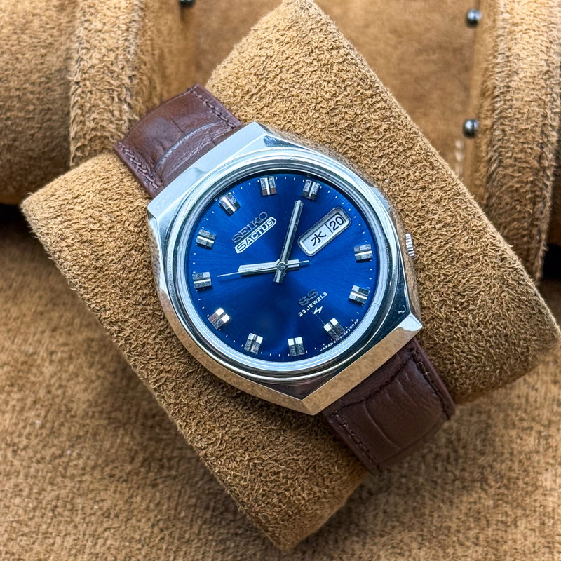 Seiko Seiko - 5 Actus SS [Near-Mint]  幻影 (Genei) – Phantom Shadow - No reserve price - 6106-8680 - Men - 1975 vintage watch - image 13