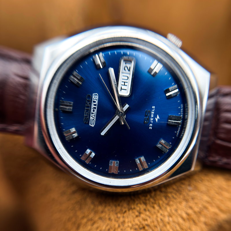 Seiko Seiko - 5 Actus SS [Near-Mint]  幻影 (Genei) – Phantom Shadow - No reserve price - 6106-8680 - Men - 1975 vintage watch - image 16