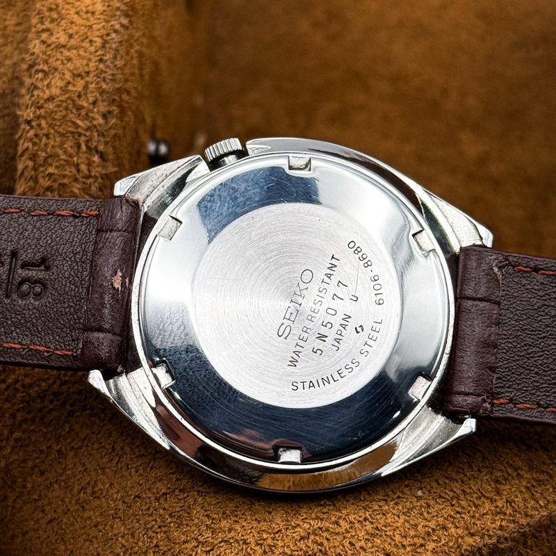 Seiko Seiko - 5 Actus SS [Near-Mint]  幻影 (Genei) – Phantom Shadow - No reserve price - 6106-8680 - Men - 1975 vintage watch - image 18