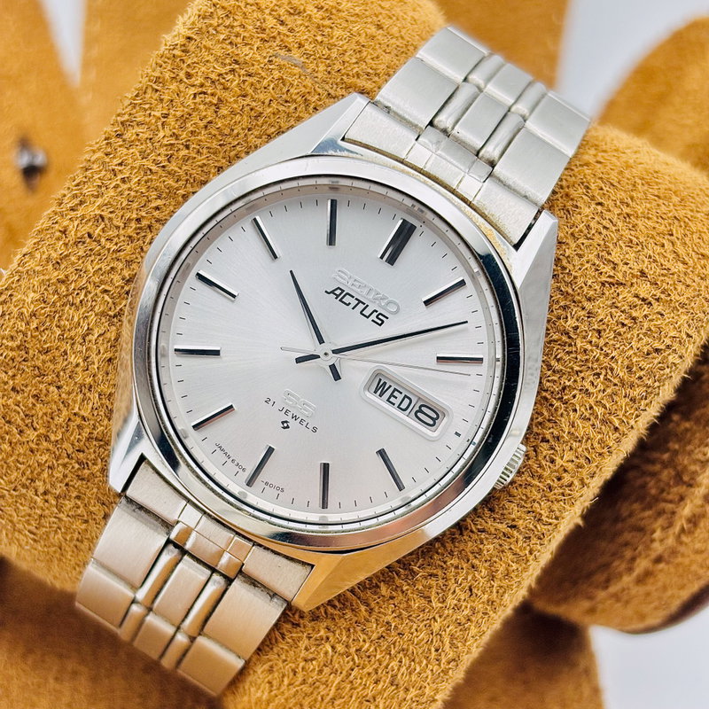 Seiko Seiko - Actus  [Near-NOS] 霧ヶ峰 (Kiri ga Mine) – Peak of Mist - No Reserve Price - 6306-8020 - Men - 1976 vintage watch - image 2