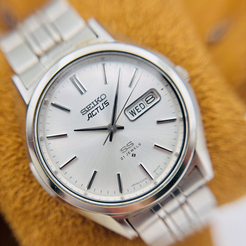 Seiko Seiko - Actus  [Near-NOS] 霧ヶ峰 (Kiri ga Mine) – Peak of Mist - No Reserve Price - 6306-8020 - Men - 1976 vintage watch - image 8