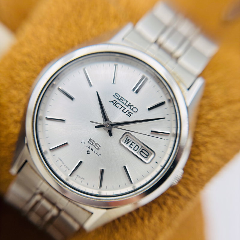 Seiko Seiko - Actus  [Near-NOS] 霧ヶ峰 (Kiri ga Mine) – Peak of Mist - No Reserve Price - 6306-8020 - Men - 1976 vintage watch - image 9