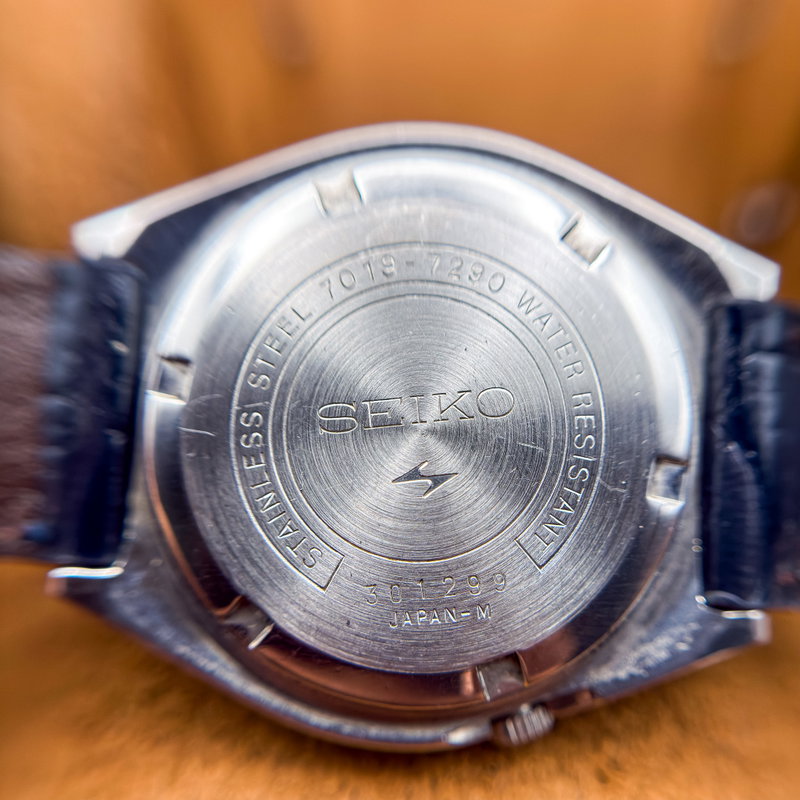 Seiko Seiko - Advan "Gradient Blue Sunburst" 遥音 (Harune) – Distant Sound - No reserve price - 7019-7290 - Men - 1973 vintage watch - image 24