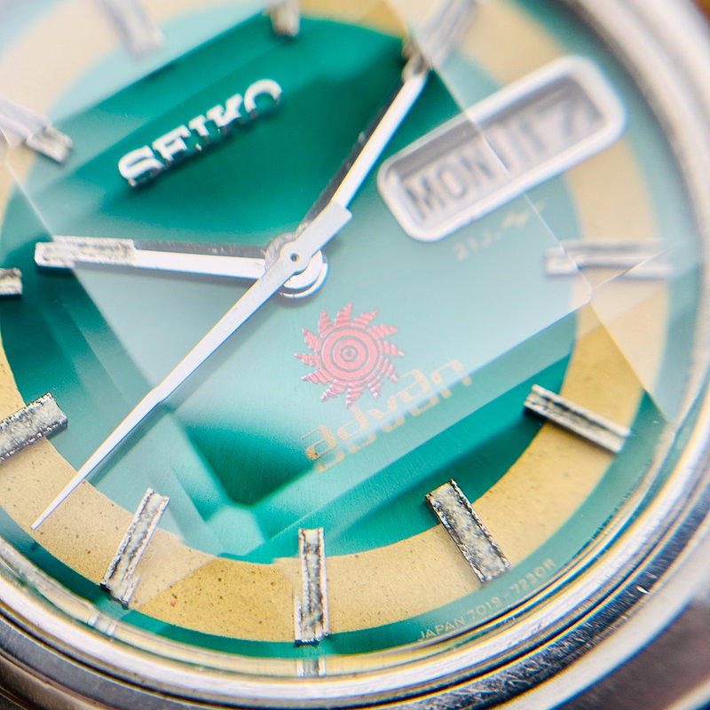 Seiko Seiko - Advan 光明 (Kōmyō) – Luminous Light - No reserve price - 7019-7230 - Men - 1973 vintage watch - image 9