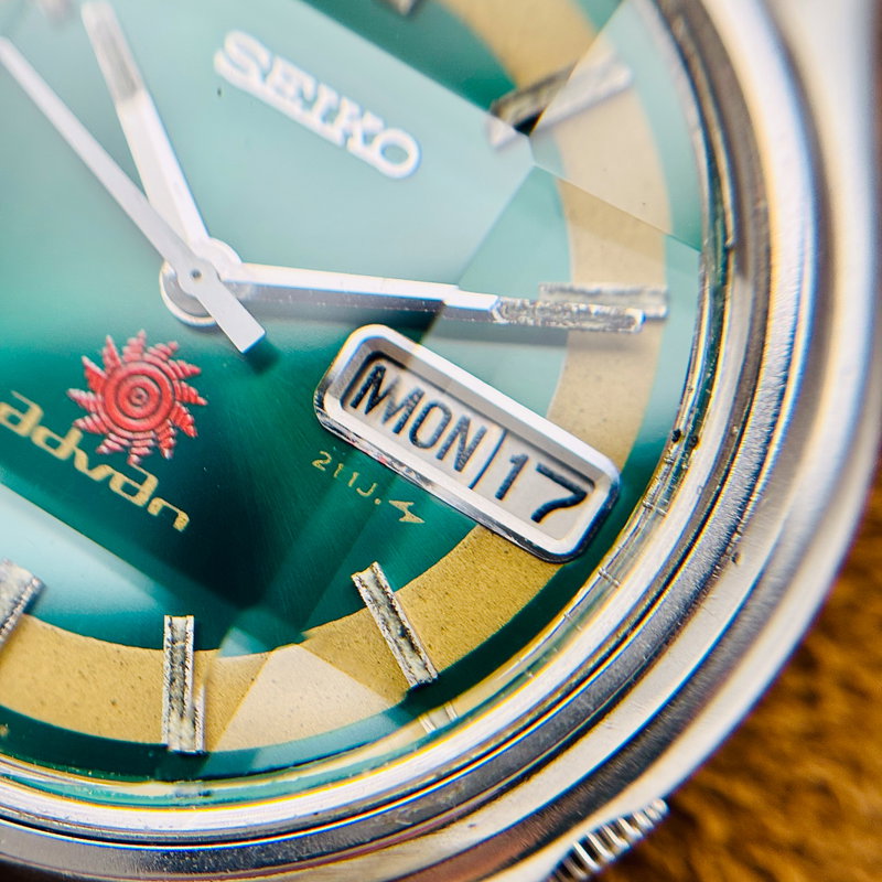 Seiko Seiko - Advan 光明 (Kōmyō) – Luminous Light - No reserve price - 7019-7230 - Men - 1973 vintage watch - image 11