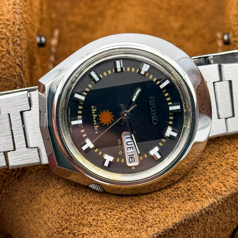 Seiko Seiko - Advan 王鏡 (Ō Kagami) – Royal Mirror - No reserve price - 6106-7730 - Men - 1972 vintage watch - image 21