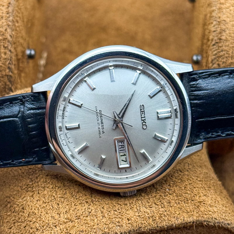 Seiko Seiko - Business-A [Near-Mint] 時幻 (Jigen) – Time Illusion - No reserve price - 8346-9000 - Men - 1967 vintage watch - image 18