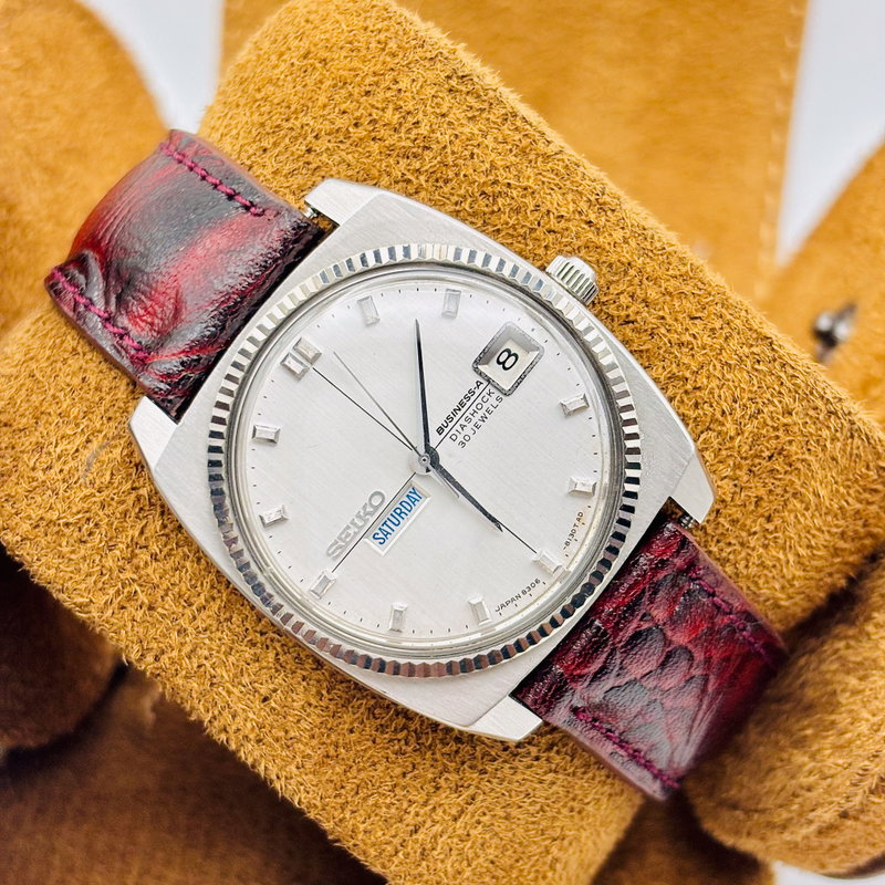 Seiko Seiko - Business-A [Near-Mint] 理光 (Rikō) – Logical Light - No Reserve Price - 8306-8071 - Men - 1967 vintage watch - image 3