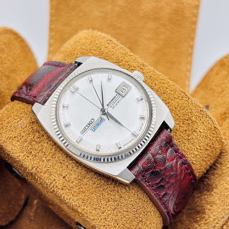 Seiko Seiko - Business-A [Near-Mint] 理光 (Rikō) – Logical Light - No Reserve Price - 8306-8071 - Men - 1967 vintage watch - image 4
