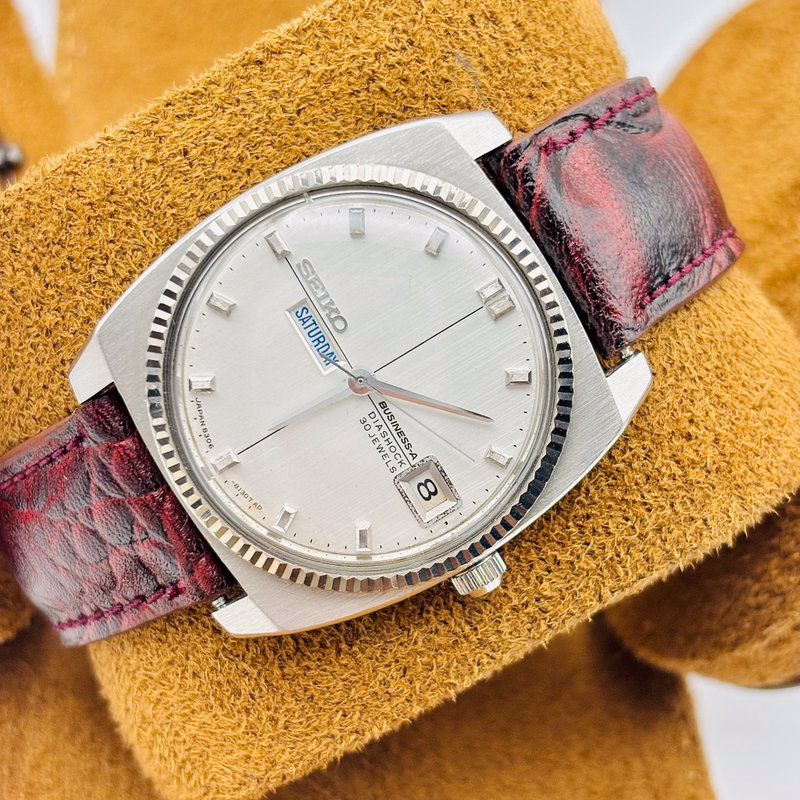 Seiko Seiko - Business-A [Near-Mint] 理光 (Rikō) – Logical Light - No Reserve Price - 8306-8071 - Men - 1967 vintage watch - image 5
