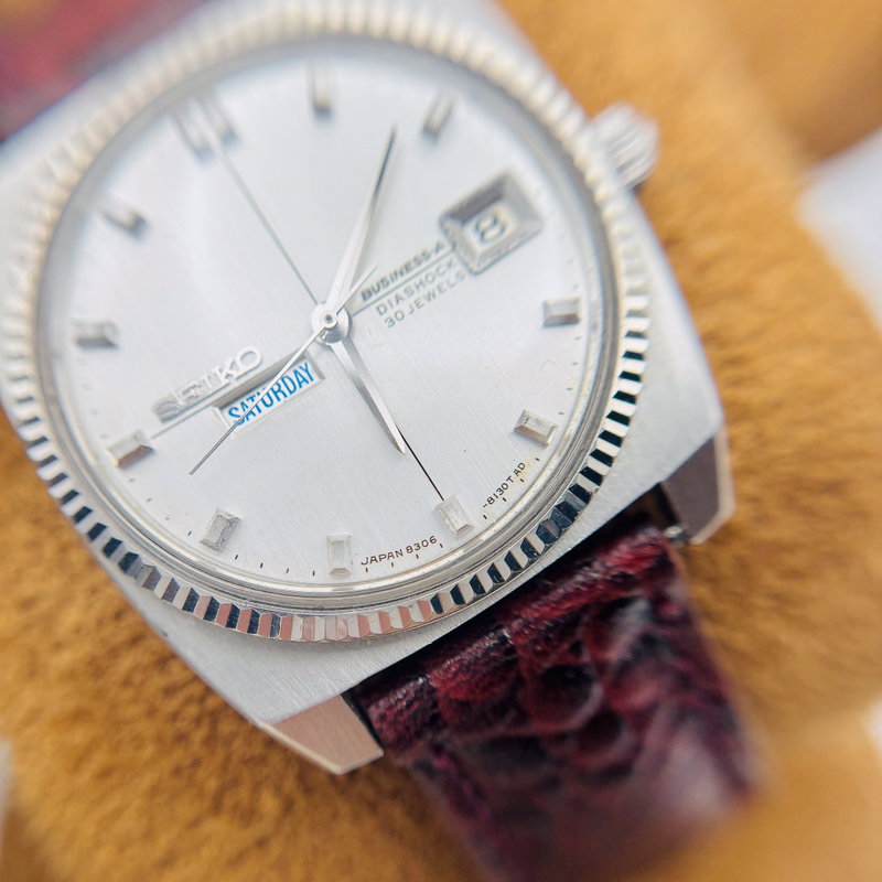 Seiko Seiko - Business-A [Near-Mint] 理光 (Rikō) – Logical Light - No Reserve Price - 8306-8071 - Men - 1967 vintage watch - image 11