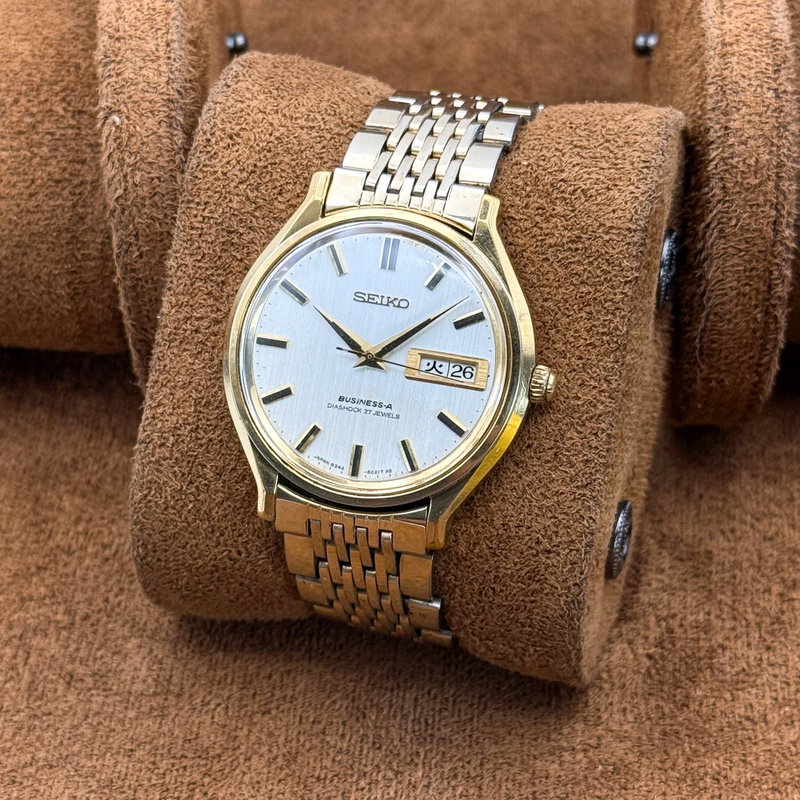 Seiko Seiko - Business-A 久響 (Kyūkyō) – Lasting Echo - No Reserve Price - 8346-8000 - Men - 1977 vintage watch - image 3