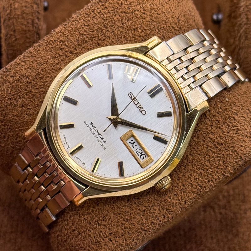 Seiko Seiko - Business-A 久響 (Kyūkyō) – Lasting Echo - No Reserve Price - 8346-8000 - Men - 1977 vintage watch - image 7