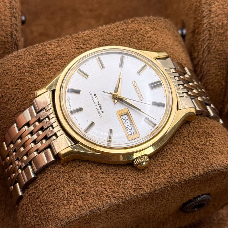 Seiko Seiko - Business-A 久響 (Kyūkyō) – Lasting Echo - No Reserve Price - 8346-8000 - Men - 1977 vintage watch - image 8