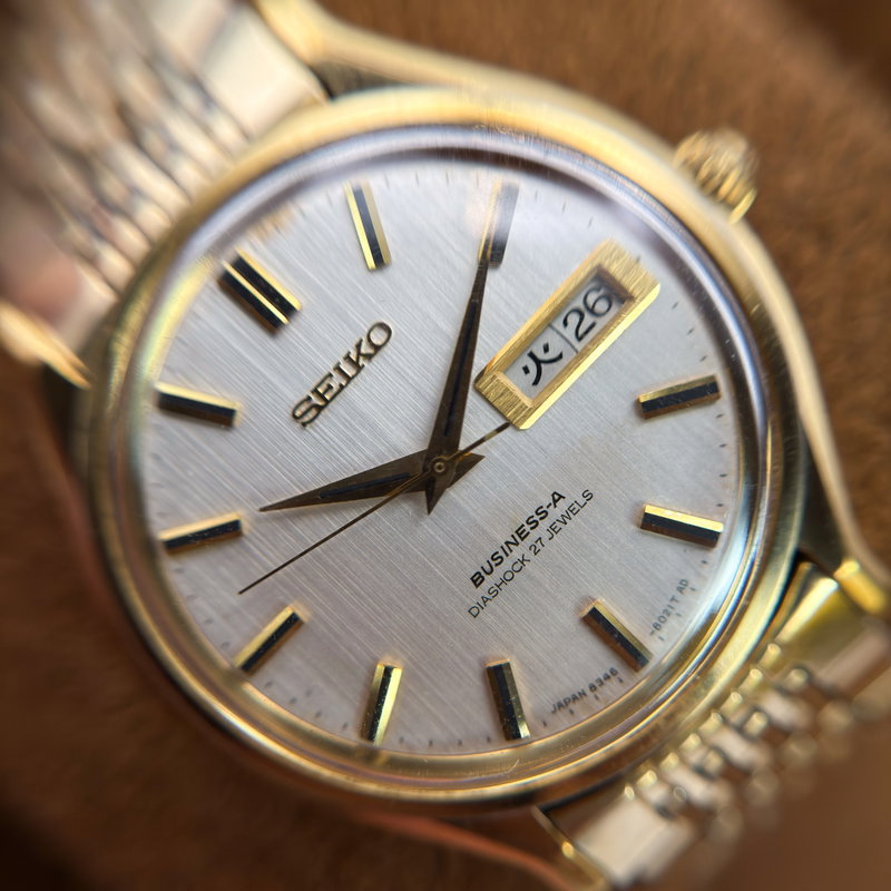 Seiko Seiko - Business-A 久響 (Kyūkyō) – Lasting Echo - No Reserve Price - 8346-8000 - Men - 1977 vintage watch - image 12