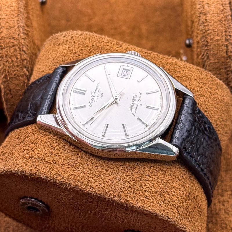 Seiko Seiko - Champion Calendar 860 月華 – Gekka – Moon Blossom - No reserve price - 7622-8981 - Men - 1965 vintage watch - image 18