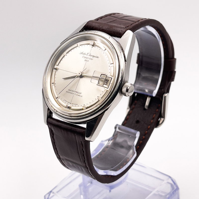Seiko Seiko - Champion Calendar 860 静宙 (Seichū) – Silent Sky - No reserve price - 5622-8980 - Men - 1965 vintage watch - image 2