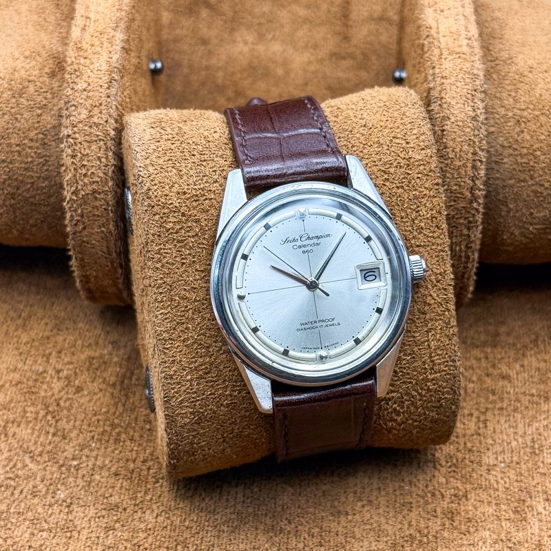 Seiko Seiko - Champion Calendar 860 静宙 (Seichū) – Silent Sky - No reserve price - 5622-8980 - Men - 1965 vintage watch - image 10