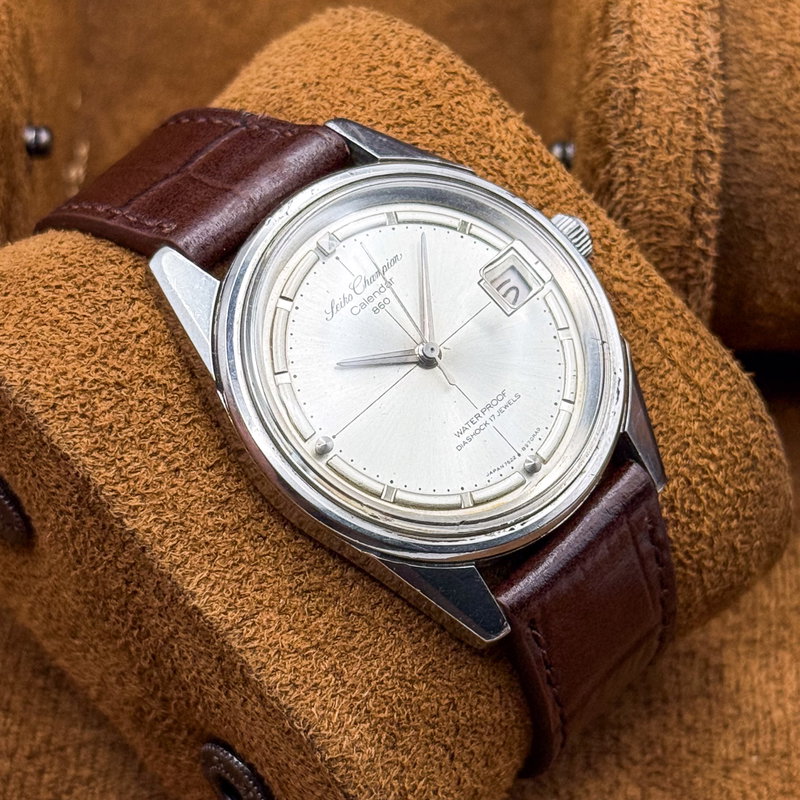 Seiko Seiko - Champion Calendar 860 静宙 (Seichū) – Silent Sky - No reserve price - 5622-8980 - Men - 1965 vintage watch - image 12