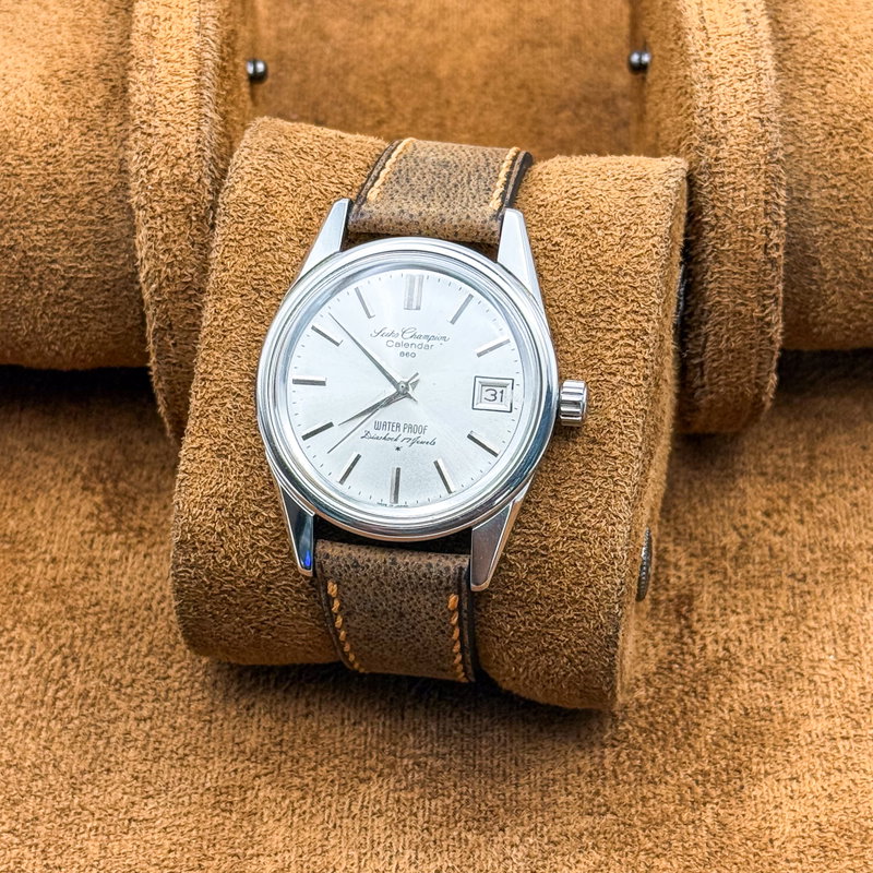 Seiko Seiko - Champion Calendar 860 銀輪 (Ginrin) – Silver Halo - No reserve price - J13078 - Men - 1963 vintage watch - image 11