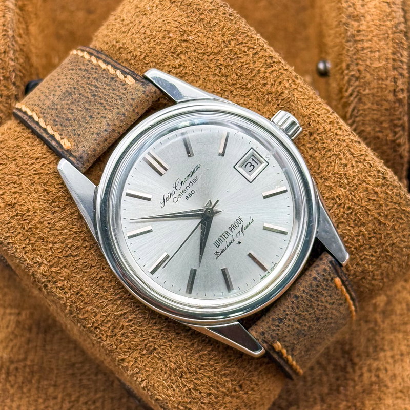Seiko Seiko - Champion Calendar 860 銀輪 (Ginrin) – Silver Halo - No reserve price - J13078 - Men - 1963 vintage watch - image 12