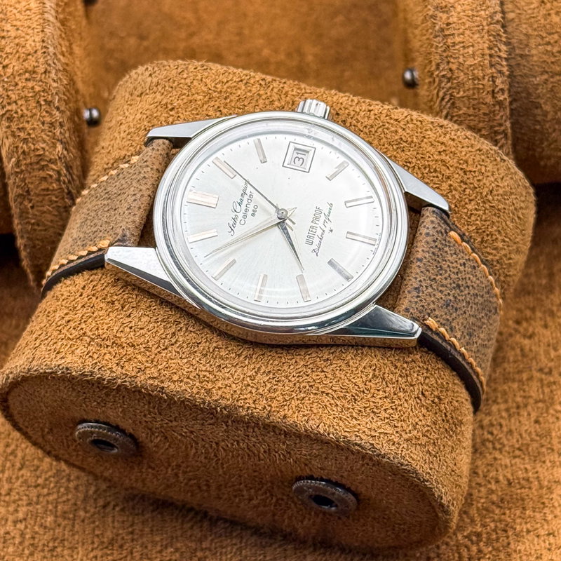 Seiko Seiko - Champion Calendar 860 銀輪 (Ginrin) – Silver Halo - No reserve price - J13078 - Men - 1963 vintage watch - image 15