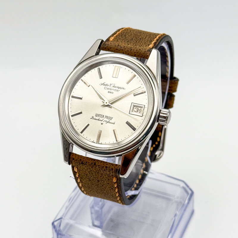 Seiko Seiko - Champion Calendar 860 銀輪 (Ginrin) – Silver Halo - No reserve price - J13078 - Men - 1963 vintage watch - image 1