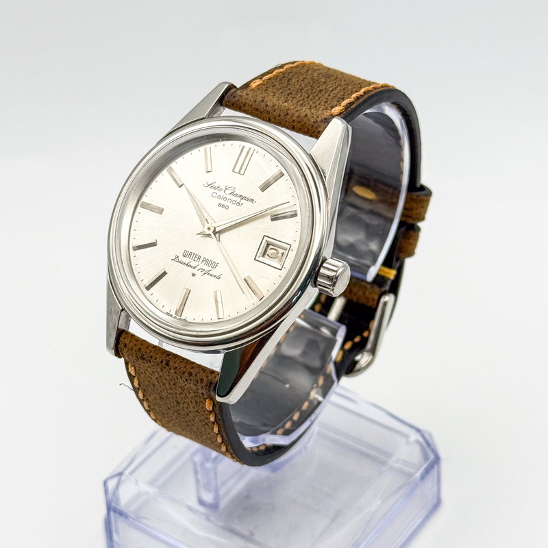 Seiko Seiko - Champion Calendar 860 銀輪 (Ginrin) – Silver Halo - No reserve price - J13078 - Men - 1963 vintage watch - image 2