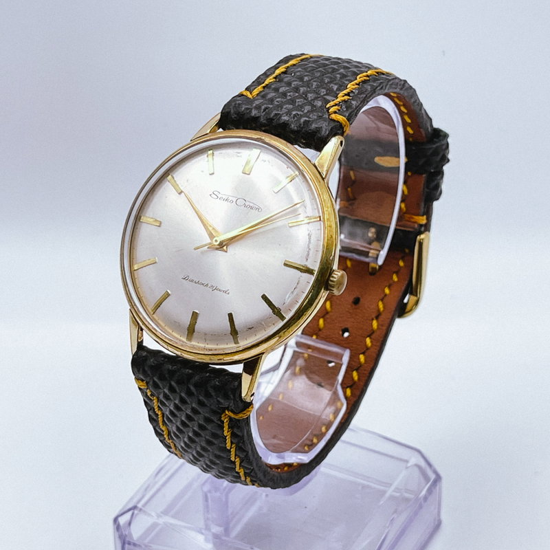 Seiko Seiko - Crown 雨星 (Amaboshi) – Rain Star - No reserve price - J15003E - Men - 1963 vintage watch - image 1