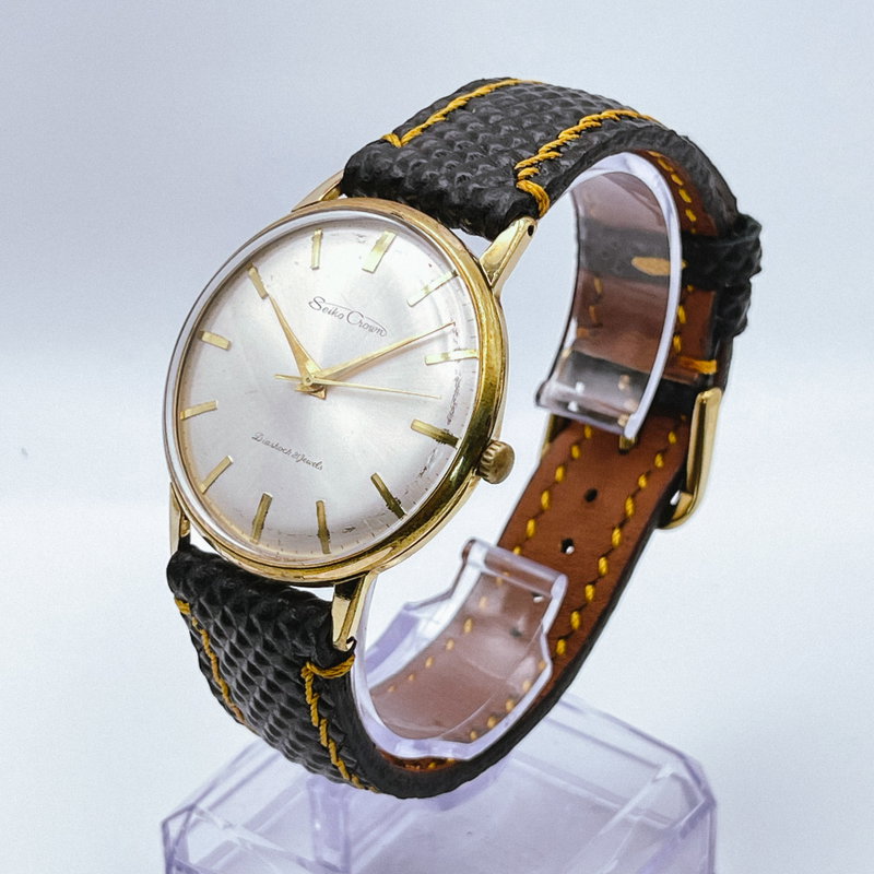 Seiko Seiko - Crown 雨星 (Amaboshi) – Rain Star - No reserve price - J15003E - Men - 1963 vintage watch - image 2