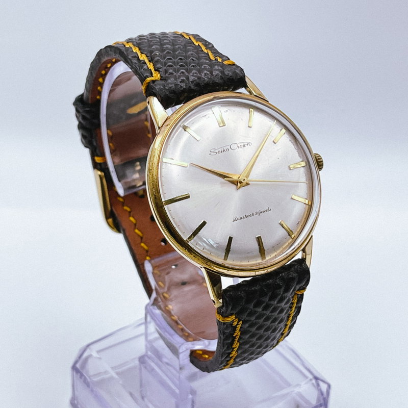 Seiko Seiko - Crown 雨星 (Amaboshi) – Rain Star - No reserve price - J15003E - Men - 1963 vintage watch - image 3