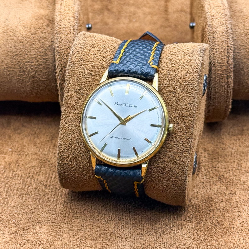 Seiko Seiko - Crown 雨星 (Amaboshi) – Rain Star - No reserve price - J15003E - Men - 1963 vintage watch - image 10