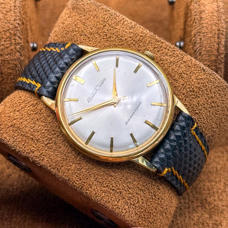 Seiko Seiko - Crown 雨星 (Amaboshi) – Rain Star - No reserve price - J15003E - Men - 1963 vintage watch - image 13